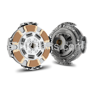 clutch-self adjust 1860tq, 7 spr, 6 pad